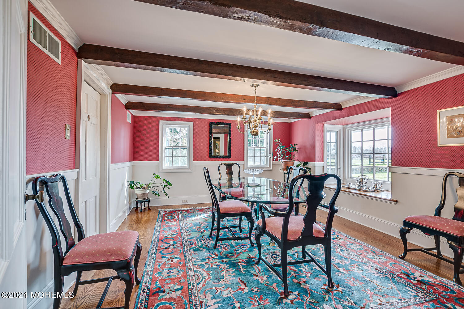 299 County Road 537 Colts Neck, NJ 07722 - Photo 26 of 62 a view of a dining room with furniture and window