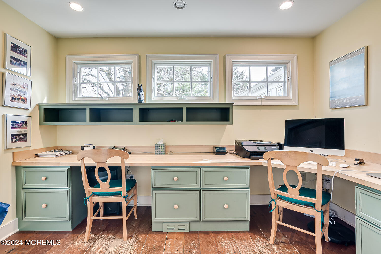 299 County Road 537 Colts Neck, NJ 07722 - Photo 34 of 62 a view of a workspace with furniture and a window