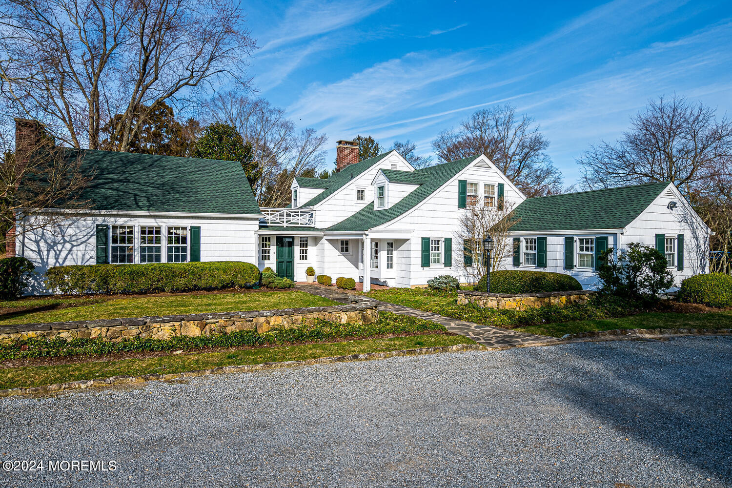 299 County Road 537 Colts Neck, NJ 07722 - Photo 8 of 62 a front view of a house with a yard