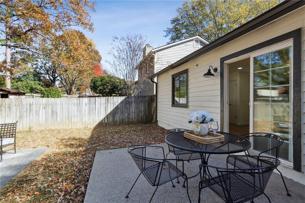 5457 Rails Way Norcross, GA 30071 - Photo 21 of 30 a view of a outdoor seating area with furniture