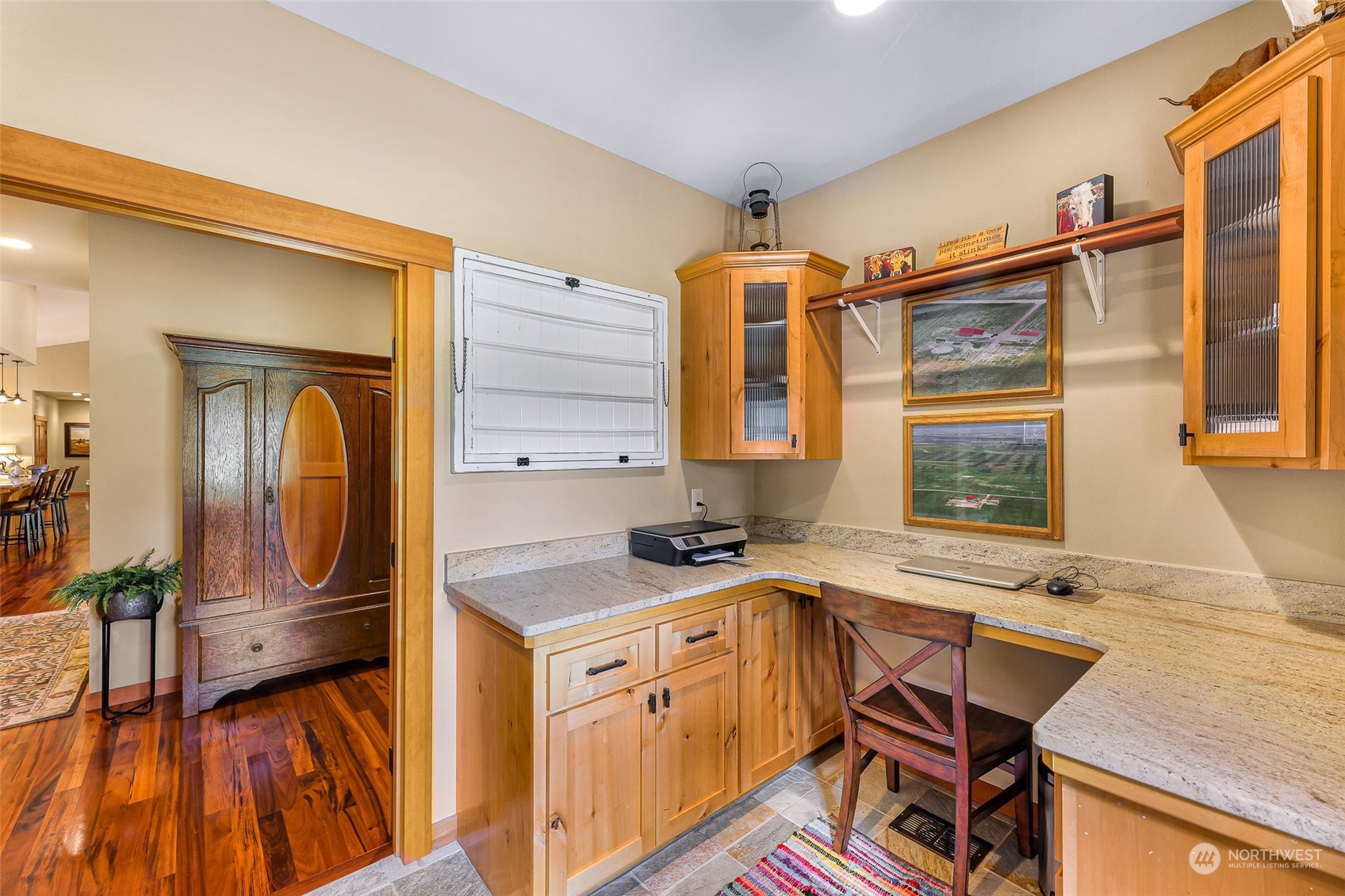 3678 Osgood Road Everson, WA 98247 - Photo 19 of 40 a kitchen with a stove a sink and a refrigerator