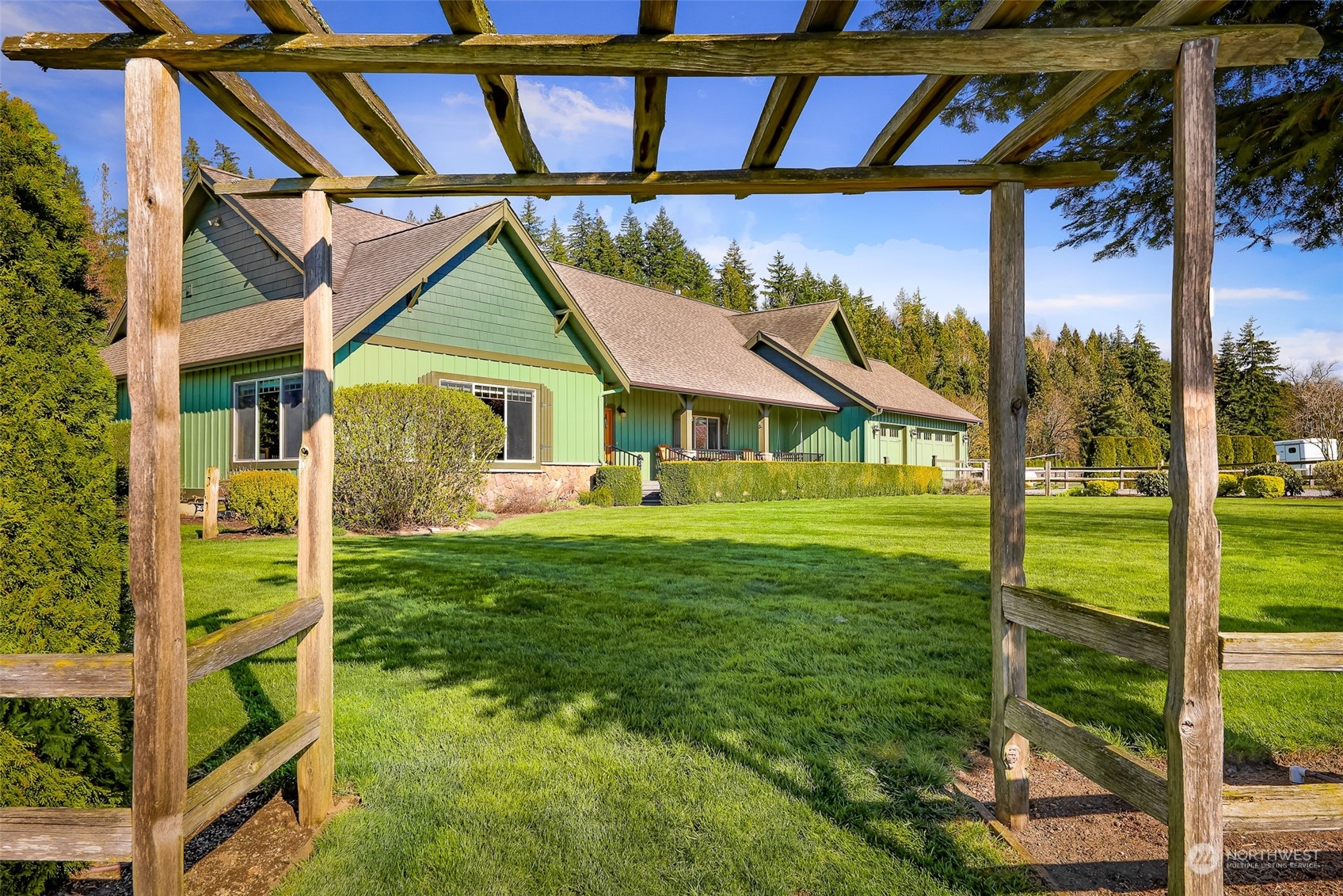 3678 Osgood Road Everson, WA 98247 - Photo 34 of 40 a view of an house with backyard and a tree