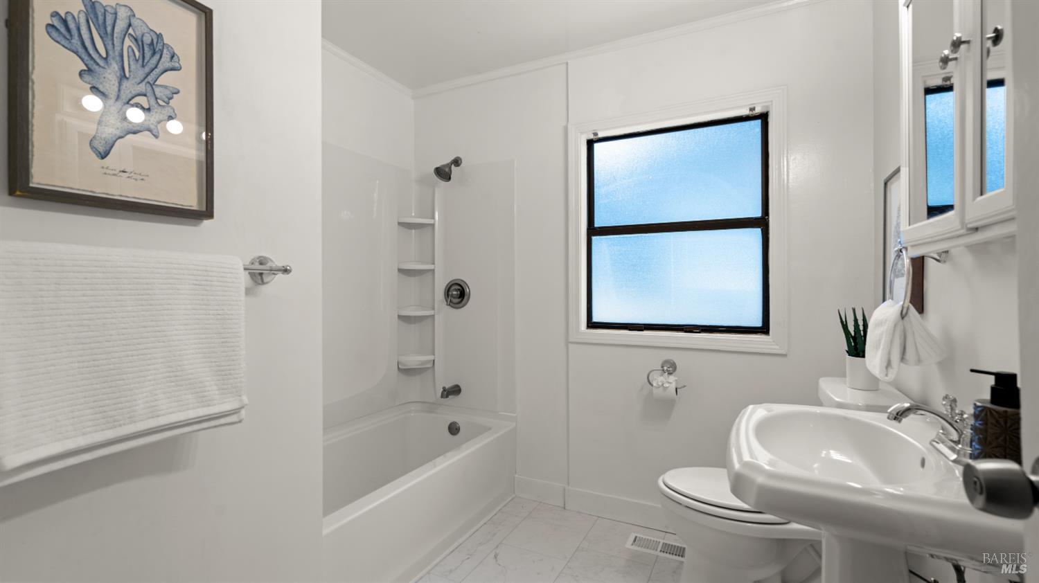 38 Bret Avenue San Rafael, CA 94901 - Photo 30 of 52 a bathroom with a sink toilet and shower