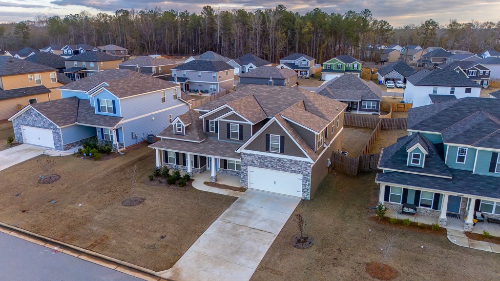 7312 Pine Chase Drive Midland, GA 31820 - Photo 49 of 51 an aerial view of a house