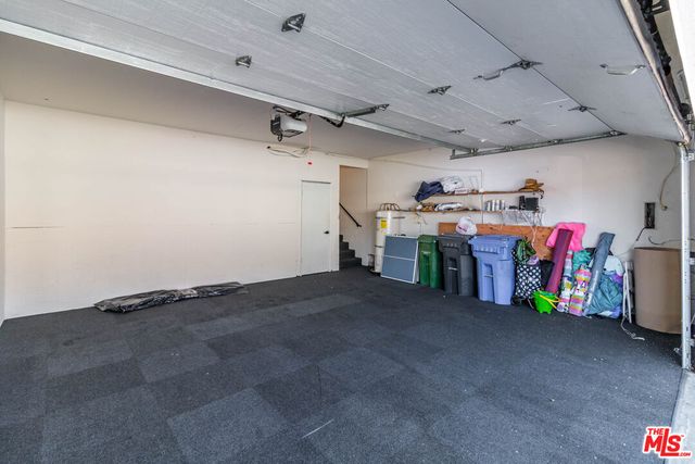 a view of a storage in a room