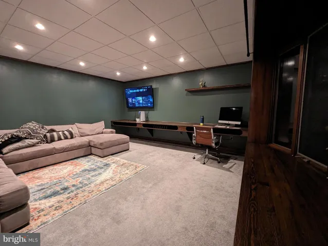 a room with musical instruments