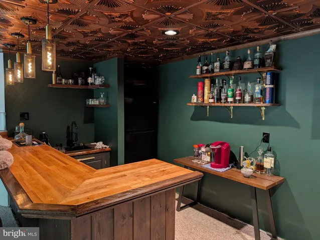 a view of outdoor space with water fountain