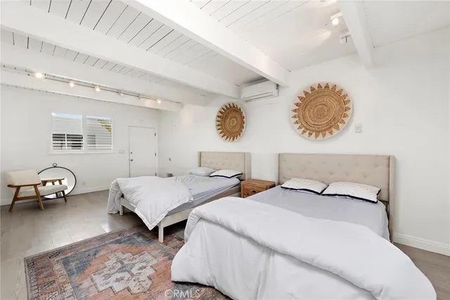 a view of a balcony with furniture