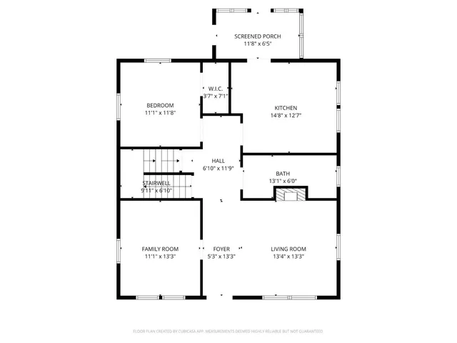 a picture of door with a white wall