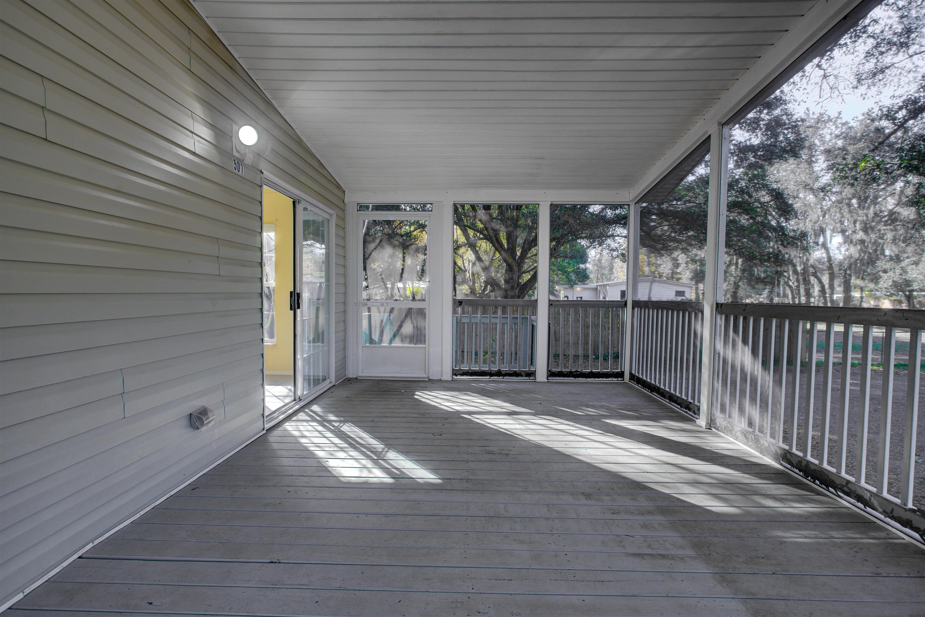 501 Hayley Road St. Augustine, FL 32086 - Photo 34 of 49 View of unfurnished sunroom