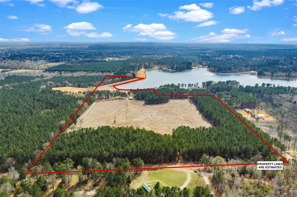 279 Lake Road Plain Dealing, LA 71064 - Photo 7 of 38 a view of a lake with a mountain in the background