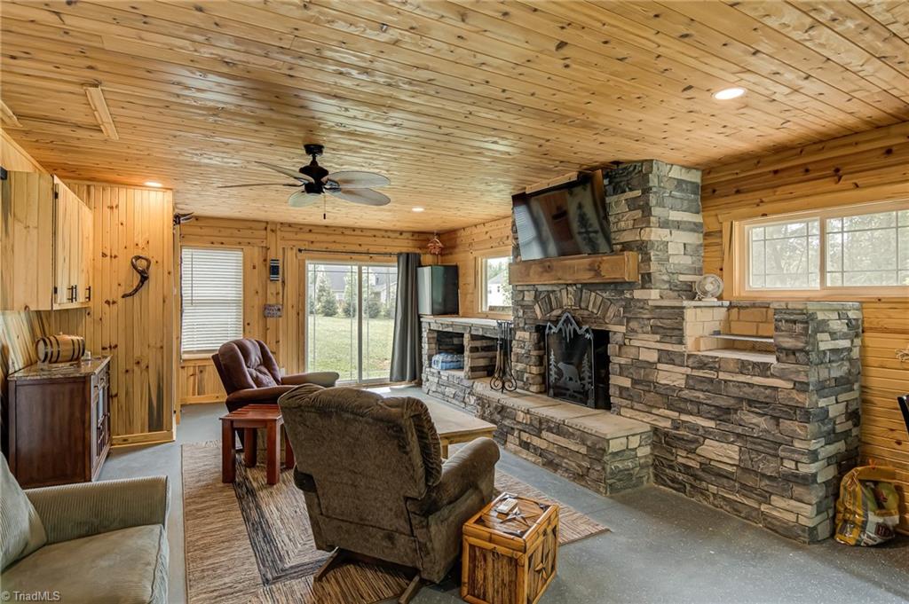 8958 Lasater Road Clemmons, NC 27012 - Photo 26 of 27 Cabin w/ wood burning fireplace