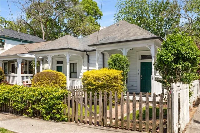 front view of house with a yard