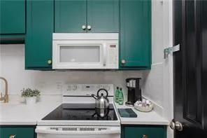 a aerial view of a house with a yard