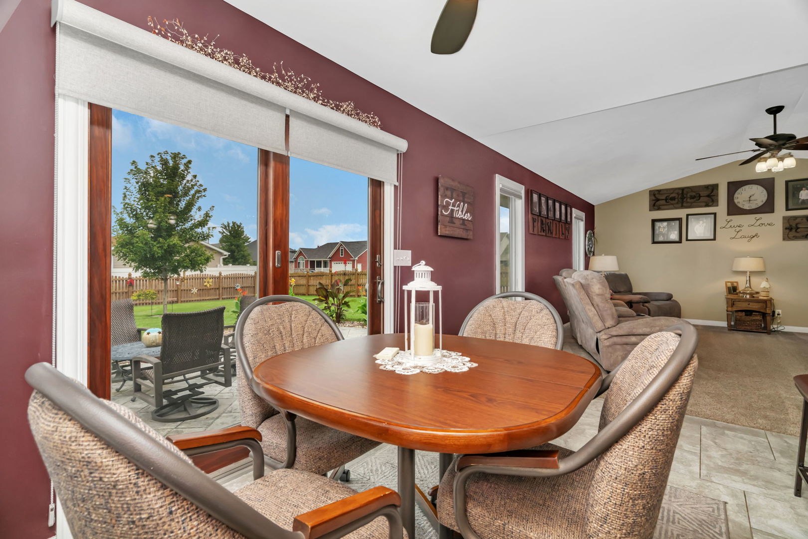 80 East Spring Road Coal City, IL 60416 - Photo 12 of 38 a view of a dining room with furniture window and outside view