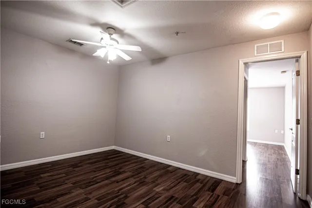 wooden floor in an empty room