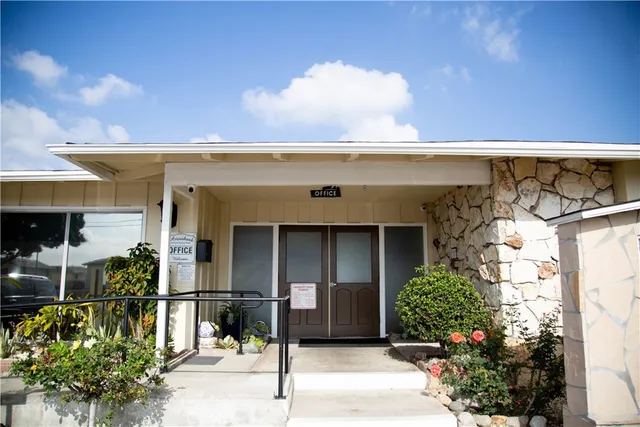 a view of a livingroom with wooden floor