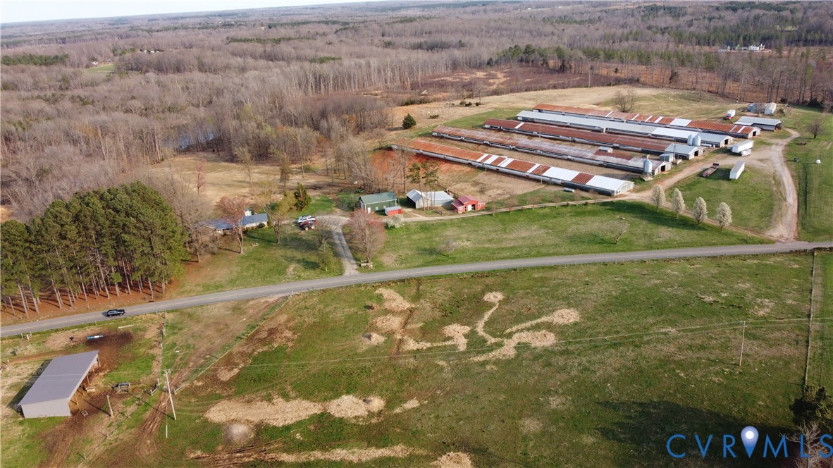 23381 Genito Road Jetersville, VA 23083 - Photo 3 of 29 Drone / aerial view