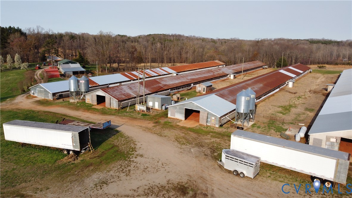 23381 Genito Road Jetersville, VA 23083 - Photo 5 of 54 an aerial view of residential house with outdoor space and seating