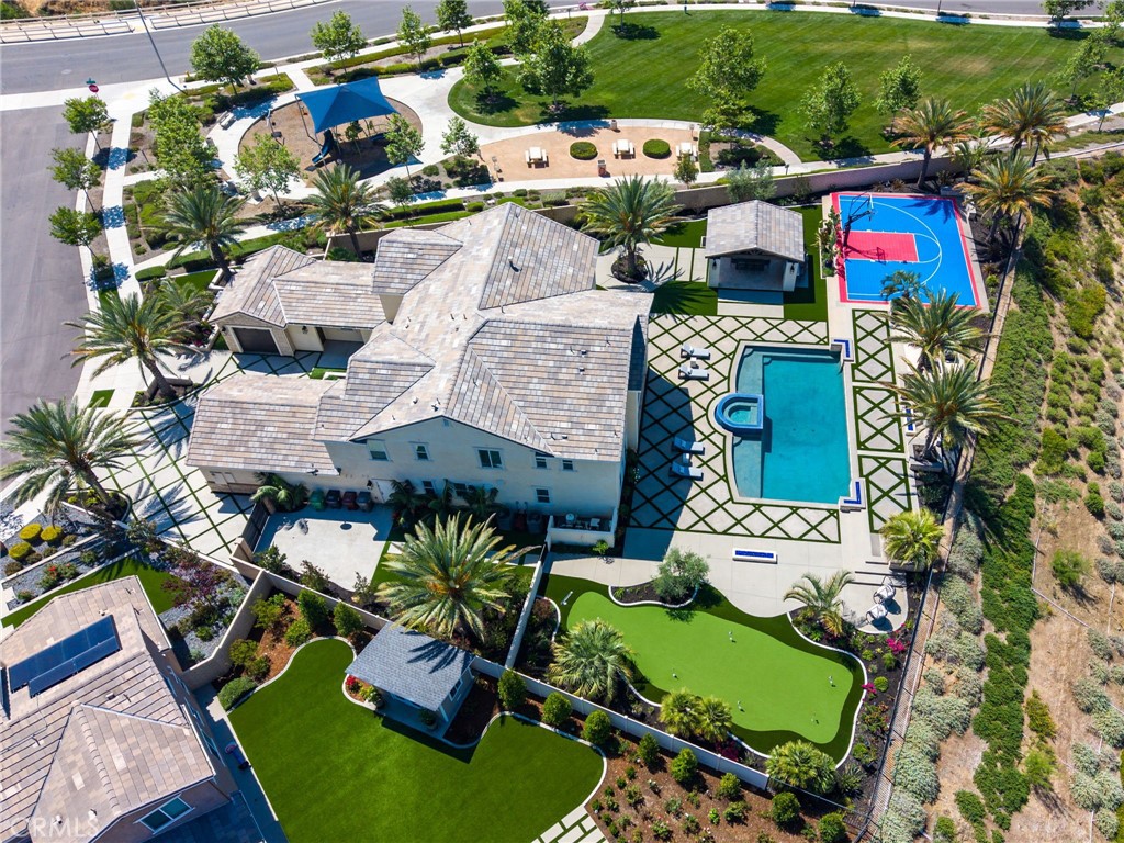 13430 Pointer Court Riverside, CA 92503 - Photo 54 of 55 an aerial view of houses with yard