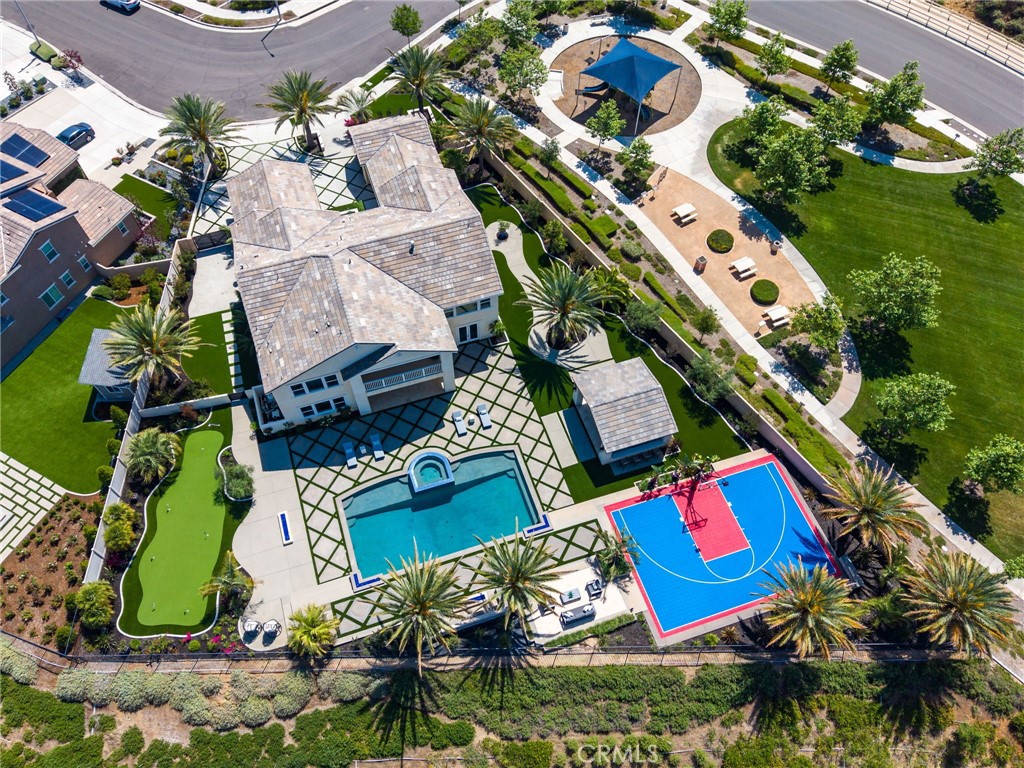 13430 Pointer Court Riverside, CA 92503 - Photo 55 of 55 an aerial view of a house a yard and mountain