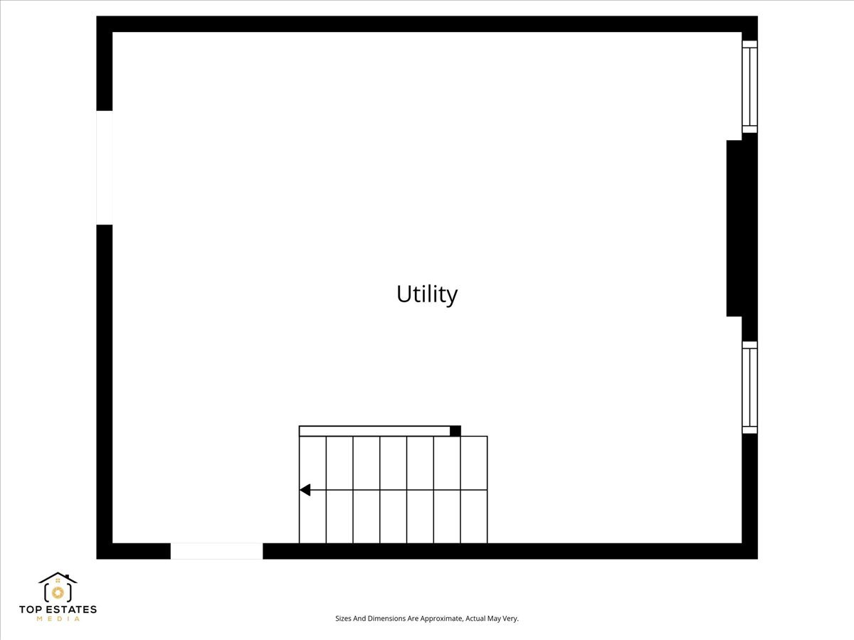 1802 Aspen Drive Mount Prospect, IL 60056 - Photo 29 of 30 a black and white photo of a floor plan