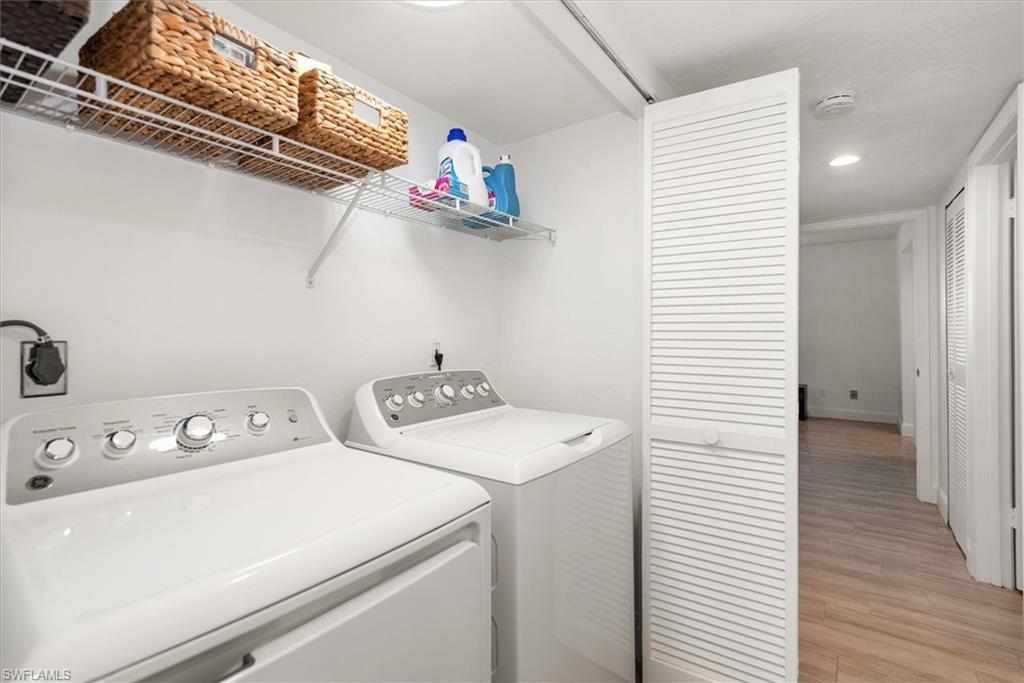 5665 Trailwinds Drive, Unit 616 Fort Myers, FL 33907 - Photo 15 of 29 a room with storage and utility