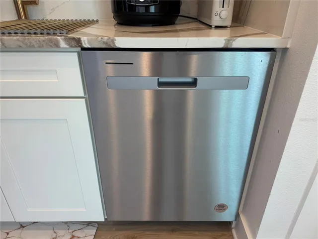 a view of a walk in closet