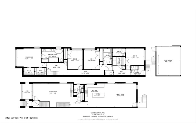 $997,000 | 2307 West Foster Avenue, Unit 1, Chicago, IL 60625