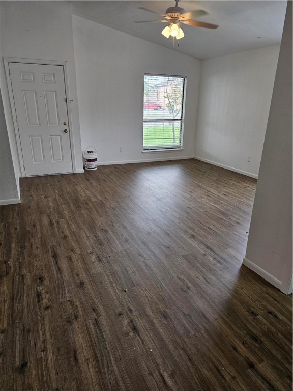 4813 Shadowbend Drive Corpus Christi, TX 78413 - Photo 2 of 12 an empty room with wooden floor and window