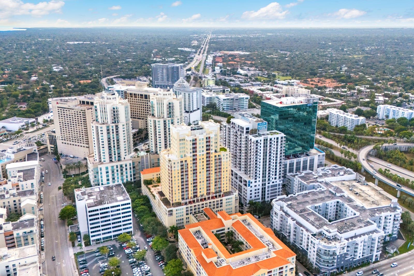 7355 Southwest 89th Street, Unit 510N Miami, FL 33156 - Photo 45 of 52 a view of city with ocean