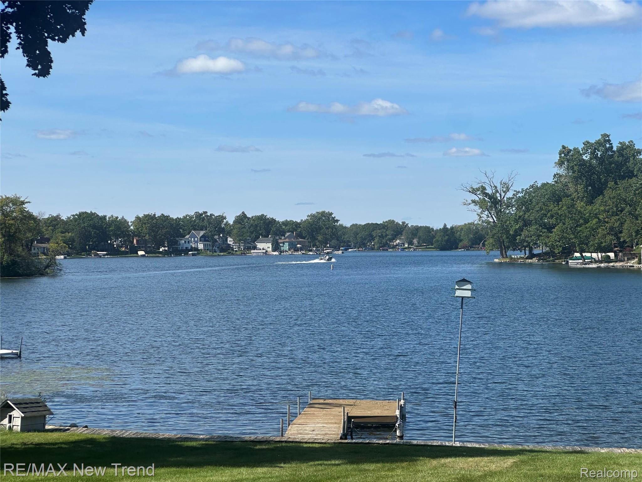 2529 South Commerce Road Walled Lake, MI 48390 - Photo 56 of 66 Expansive waterfront with a private dock and direct lake access