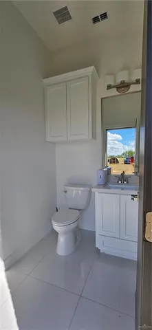 a bathroom with a toilet
