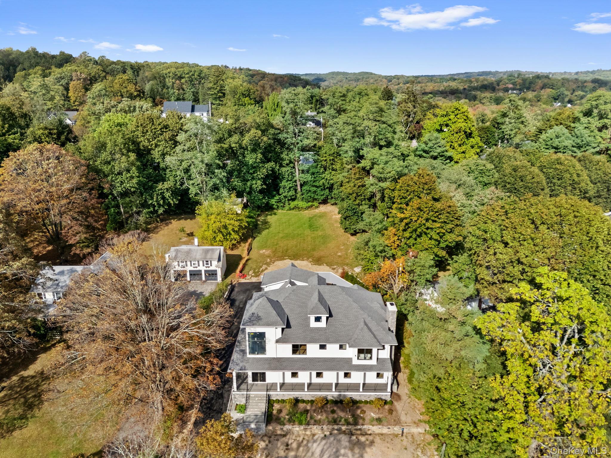 22 Whippoorwill Road East Armonk, NY 10504 - Photo 2 of 47 a aerial view of a house with a yard