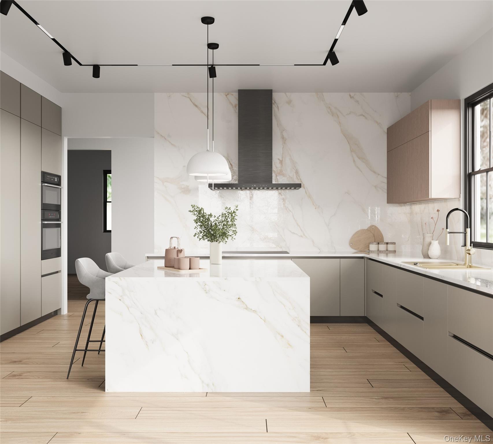 22 Whippoorwill Road East Armonk, NY 10504 - Photo 38 of 50 a kitchen with stainless steel appliances kitchen island granite countertop a sink a stove and a refrigerator