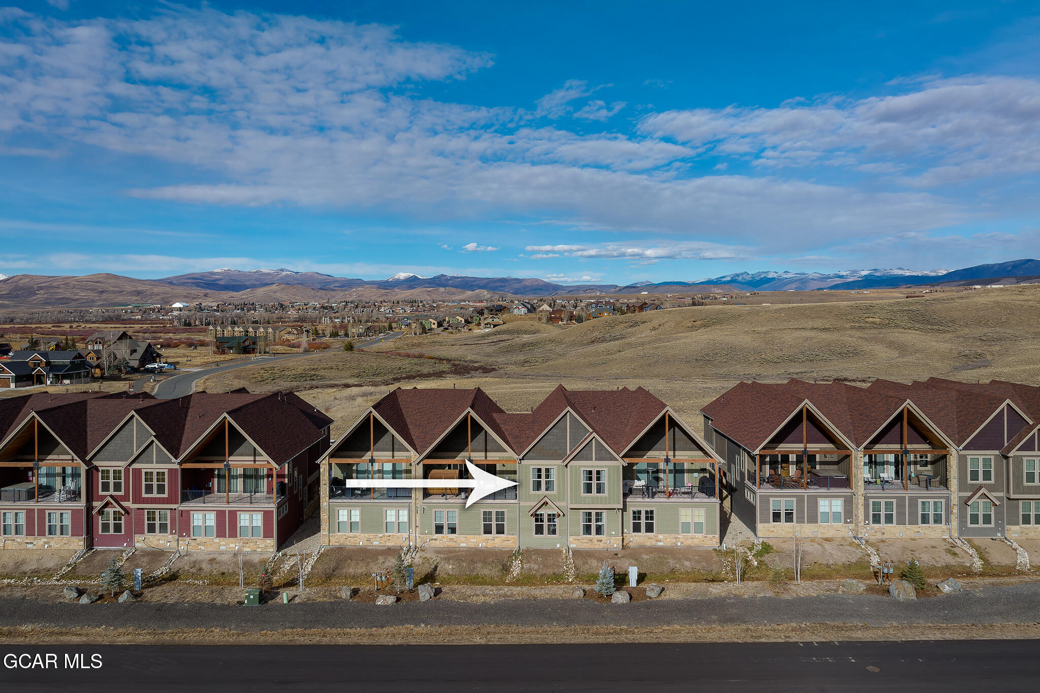 74 Eagle Ridge Drive Granby, CO 80446 - Photo 42 of 44 an aerial view of a house with a ocean view