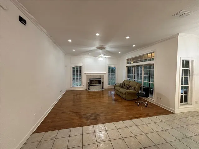 a view of livingroom with furniture and window