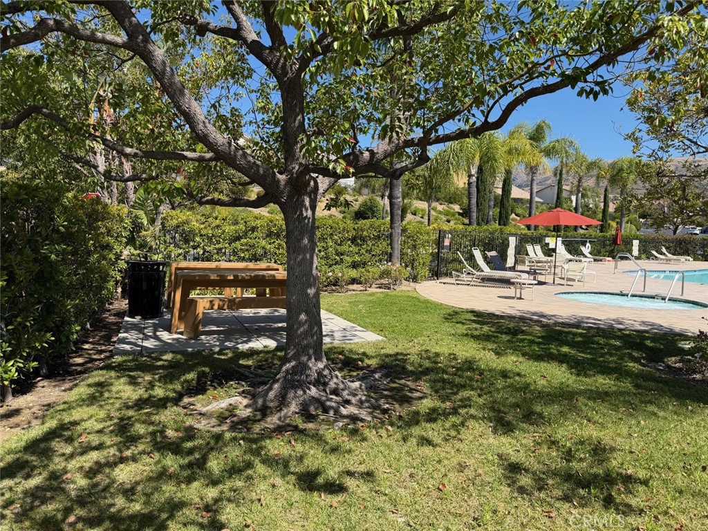 19823 Mariposa Pines Way Porter Ranch, CA 91326 - Photo 43 of 50 a view of outdoor space with garden