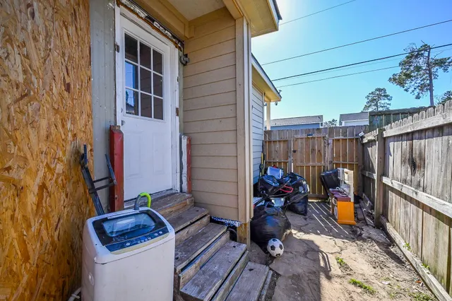 a view of balcony and patio