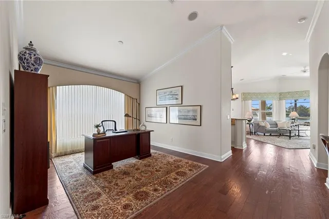 a view of livingroom with furniture and windows