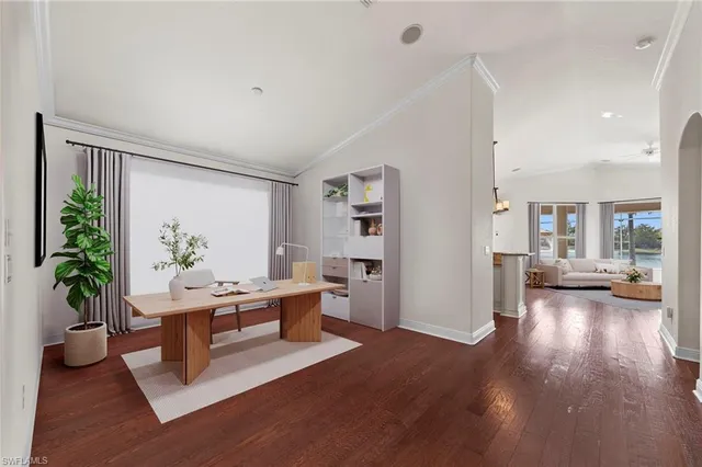 a view of a basketball court