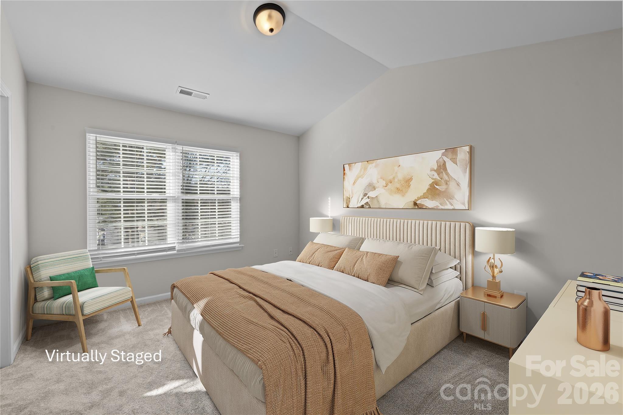 209 Primrose Walk Fort Mill, SC 29715 - Photo 24 of 39 a bedroom with a bed and a window