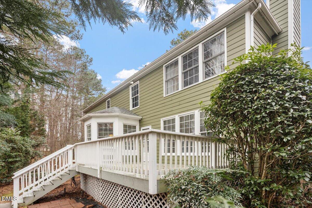 2804 Shofield Court Raleigh, NC 27615 - Photo 29 of 37 a view of a house with a deck