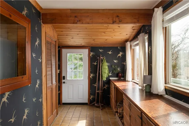 a view of swimming pool with outdoor seating