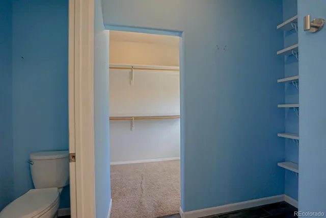 a bathroom with a toilet