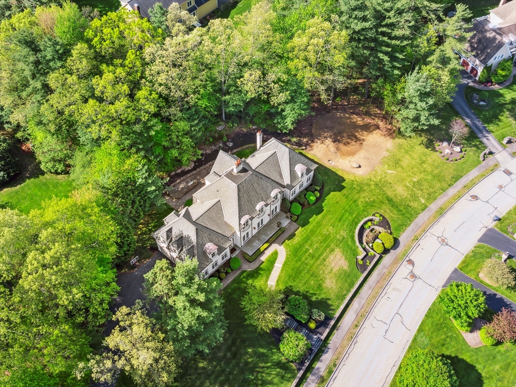 2 Copperbeech Circle Westborough, MA 01581 - Photo 41 of 42 an aerial view of a house with a garden