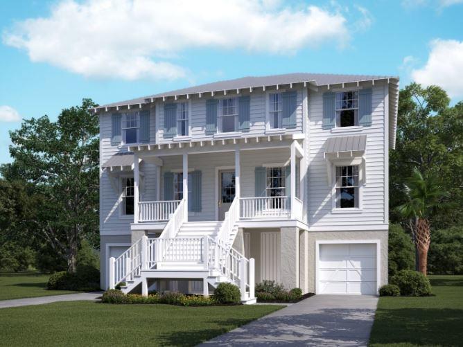 1404 Stratton Place Mount Pleasant, SC 29466 - Photo 1 of 18 Blue Heron D front elevation