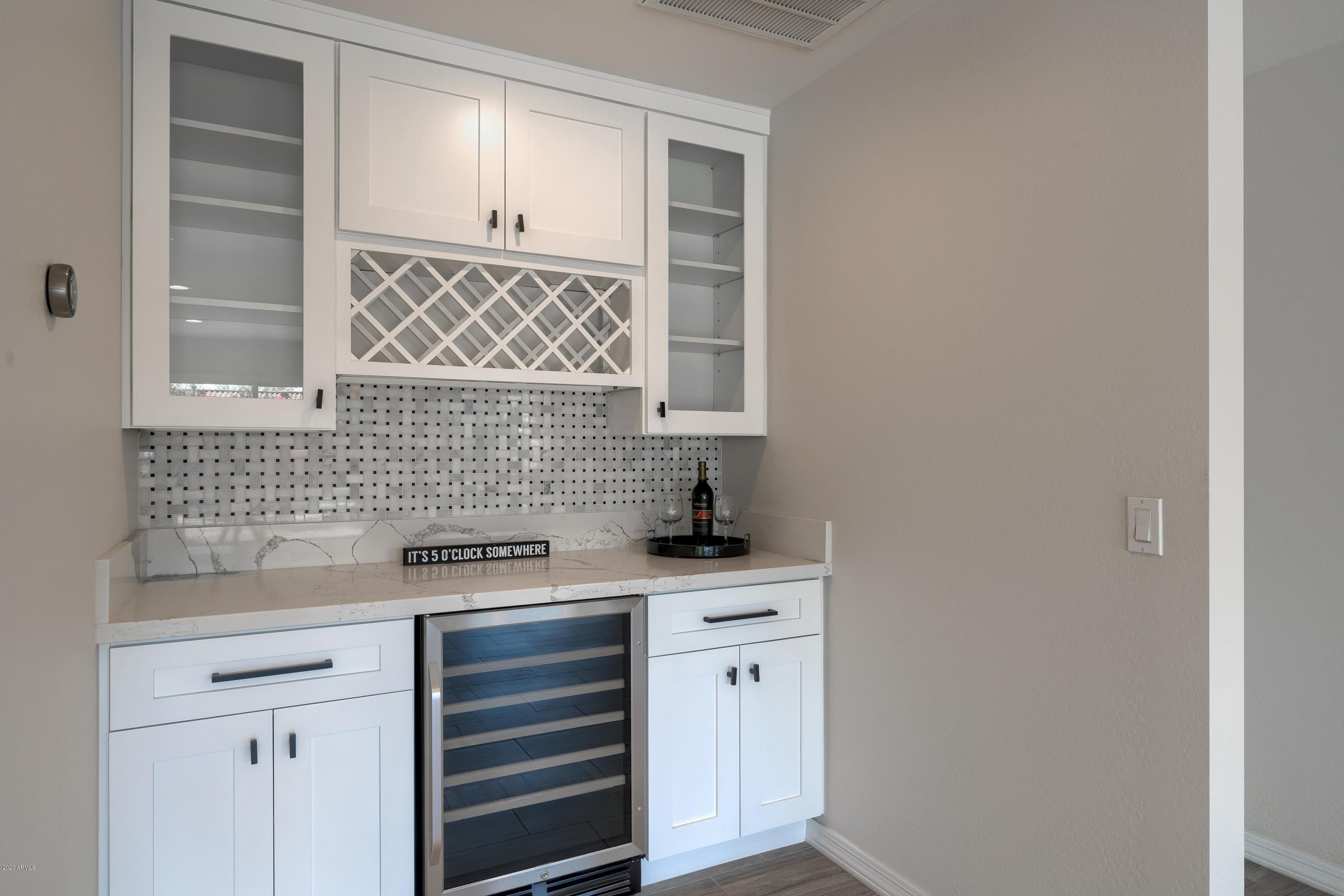 7435 East Corrine Road Scottsdale, AZ 85260 - Photo 8 of 25 Bar w/ Wine Fridge