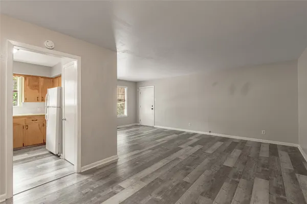 wooden floor in an empty room