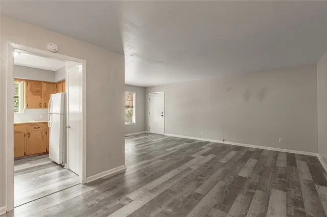 wooden floor in an empty room